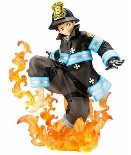 Figura Artfx J Shinra Kusakabe Kotobukiya Fire Force