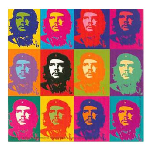 Lote De 50 Stickers Che Guevara Pop Art Para Regalos