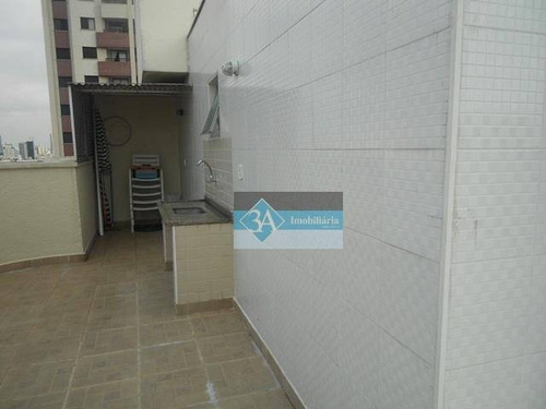 Cobertura Residencial À Venda, Tatuapé, São Paulo. - Co0006