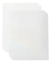 Comprar Papel Etiqueta Imprimible Waterproof Blanco Holográfico 5pz