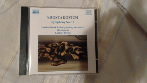 Shostakovich - Symphony N° 10 In E Minor. Op. 93. Naxos. 