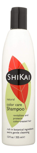 Shikai Champu Natural Para El Cuidado Del Color -- 12 Fl Oz