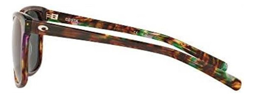 Costa Del Mar Womens May Polarized Round Anteojos De Sol, Sh