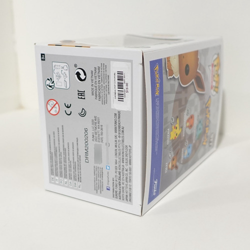 Funko Pop! Games: Pokemon - Eevee 577 Flocked Exclusivo (Usado)