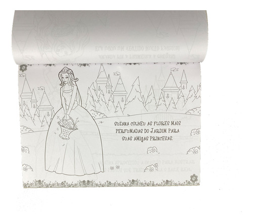 Princesas Prancheta para Colorir com 1500 Adesivos, de (Editor) On Line Editora. Editorial On Line Editora, capa mole em português, 2022