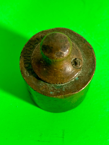 Antigua Pesa De Bronce 100 Gramos (Usado)