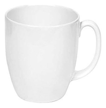 Menaje De 11 Oz. Taza [juego De 2] Color: Winter Frost White