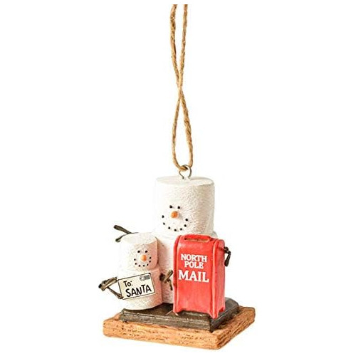 Adornos De Árbol De Navidad   De S'mores Santa, 2.5 Pu...