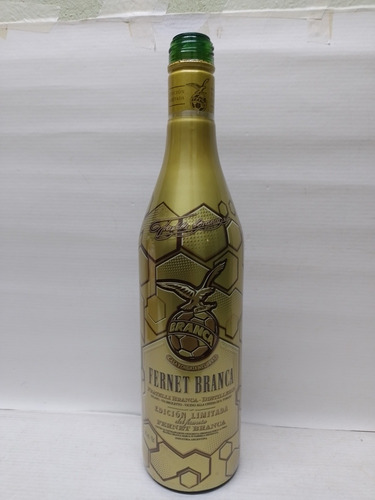 Botella De Fernet Branca Edición Limitada Mundial 2022 Vacia (Usado)