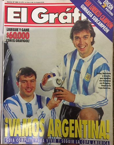 El Gráfico, N° 3952 Revista Fútbol Argentino, Cb