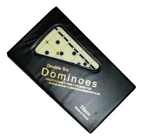  Juego Domino Doble 6 Regent Con Estuche