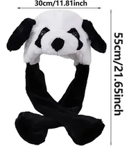 Comprar Gorro De Panda Con Luces, Con Orejas Moviles, Gorrito Kawaii
