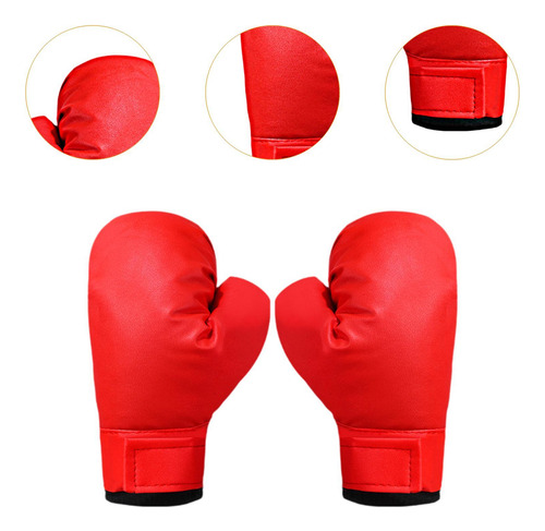 Juego De Guantes De Boxeo De Primera Calidad Para Adultos