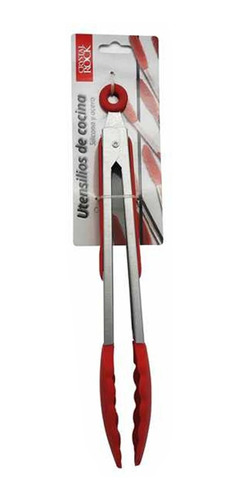 Imagen 4 de 10 de Pinza Gastronómica Multiuso Acero Inoxidable 40cm
