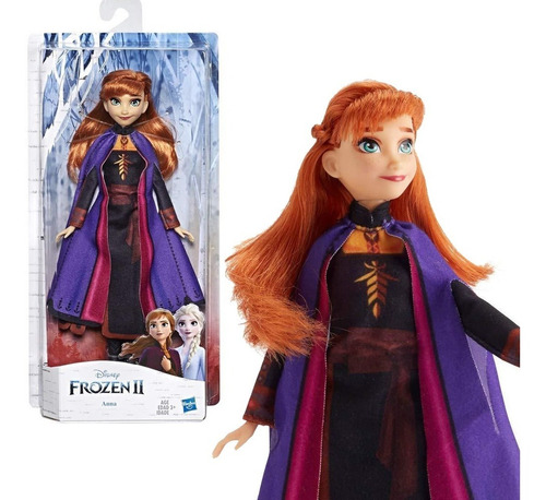 Muñeca Ana Frozen 2 Básica Hasbro Original 35cm Para Niña 