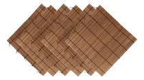 Comprar Bamboomn 6 Piezas De Bambú De Bambú De Bambú Carbonizado Que