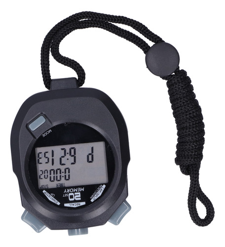 Reloj Cronógrafo Electrónico Deportivo Con Cronómetro 1/100