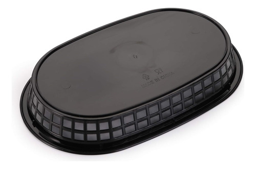 Cedilis 40 Cestas De Comida Rápida, Cestas De Plástico Negro