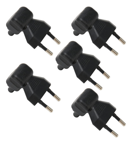 Convertidor De Adaptador De Corriente Iec320 C5, 5 Piezas, C