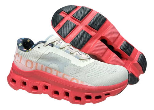 Zapatillas Tenis On Cloudmonster Para Hombre Y Mujer Deportivas Suela Gruesa Informales