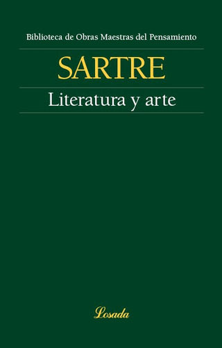 Literatura Y Arte Sartre - Sartre  Jean-paul