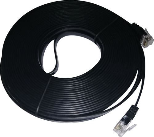  Cable Internet Plano Cat6 De Alto Rendimiento, 15 Metros