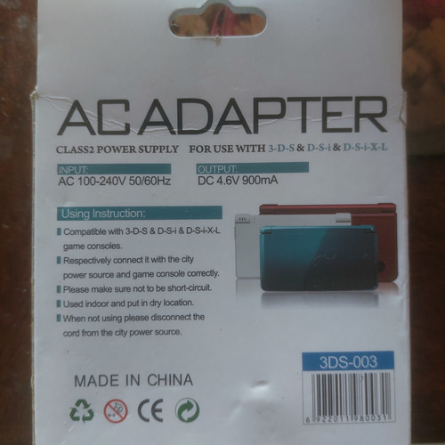 Cargador Dsi, Xl, 3d, 3d Xl Y 2ds