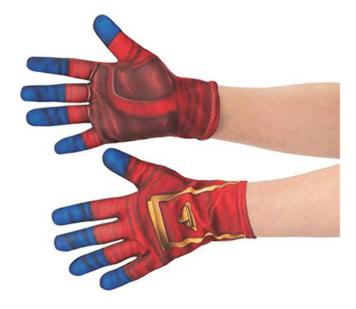 Accesorios De Vestuario Infantil De Capitán Marvel Guantes R