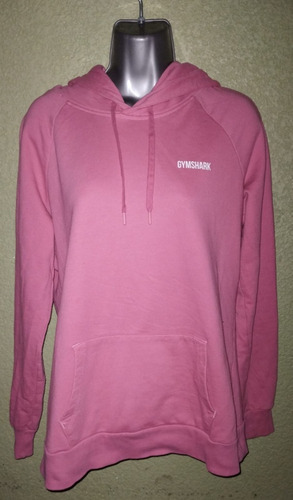 Sudadera Hoodie Gymshark Dama Talla M Color Rosa (Usado)