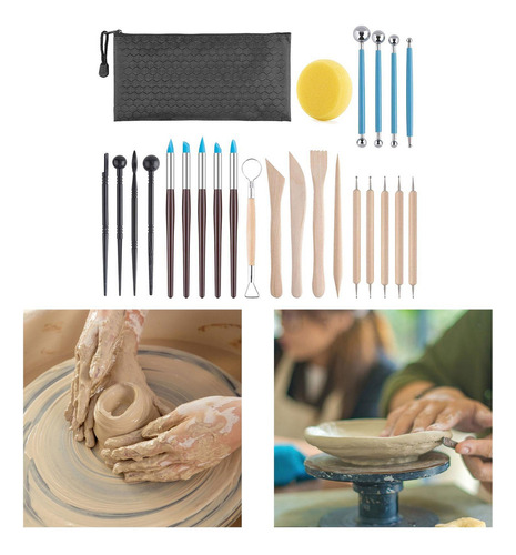 Kit De Herramientas De Arcilla Para Esculpir Arcilla De