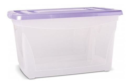 Caja Plástica Milan Con Tapa Atma 32lts