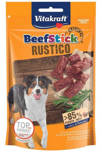 Snack Para Perros Beefstick Rustico Vitakraft - 55 Gr