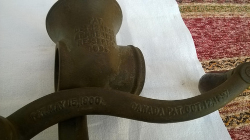 Muy Buen Antigua Picadora Moledora Universal Nro 2 Chopper (Usado)