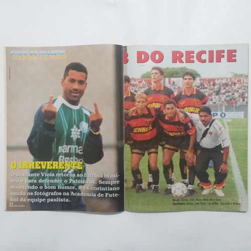 Revista Show De Bola N 8 Ronaldinho Futebol S7c (Usado)