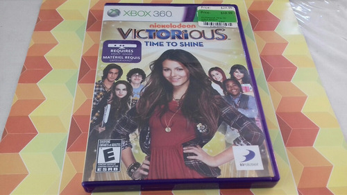 Victorious Time To Shine De Xbox 360 Para Kinect,funcionando