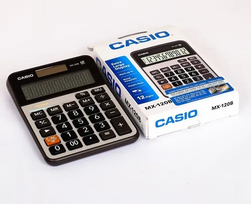 Calculadora casio mx 120 sale