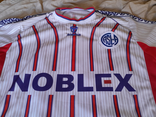 Camiseta Retro San Lorenzo 2001 Azul Conmemorativa