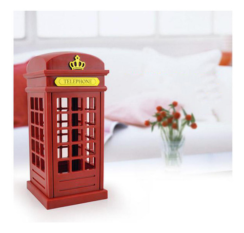 3xusb / Bateria Power Cabine Telefônica Night Light Abajur