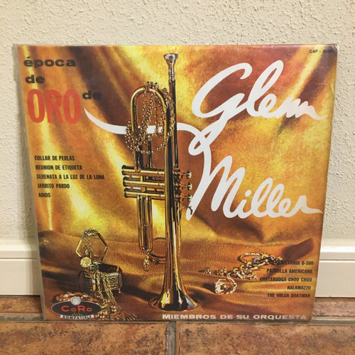Antiguo Vinilo Lp Época De Oro De Glenn Miller, Su Orquesta