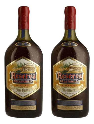 Pack De 2 Tequila Reserva La Familia Extra Añejo 1.75 L