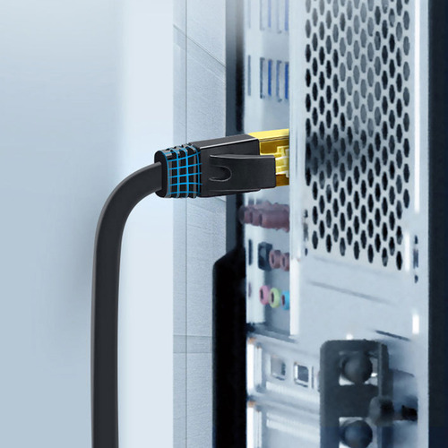 Cable De Red Ethernet Sin Oxígeno Cat 7, Velocidad 32 Awg