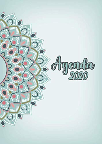Agenda 2020: Tema Mandalas Agenda Mensual Y Semanal + Organi
