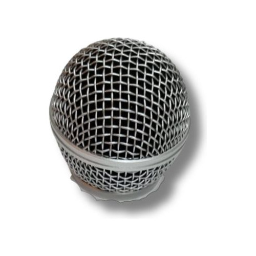 Globo Para Microfone De Aço Karsect Gl-16 Prata
