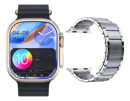 Combo Smart Watch Hello Watch 3 Plus Y Correa Acero Imantado