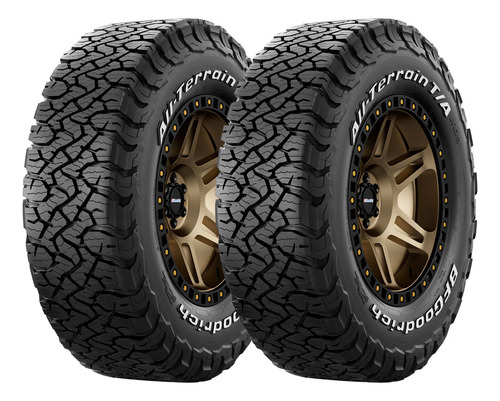 Kit 2 Pneus Bfgoodrich 265/75r16 123/120s Tl All-terrain Ko3