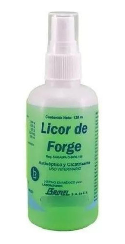 Licor De Forge Spray Cicatrizante Heridas Para Perros 120 Ml