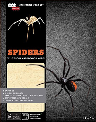 Libro Incredibuilds: Spiders Delux-model Set De Insight Edit