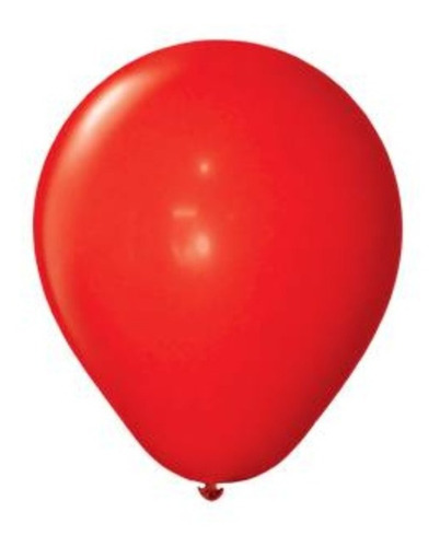 Paquete X 50 - Globos Lisos 9  - Varios Colores A Elección Rojo