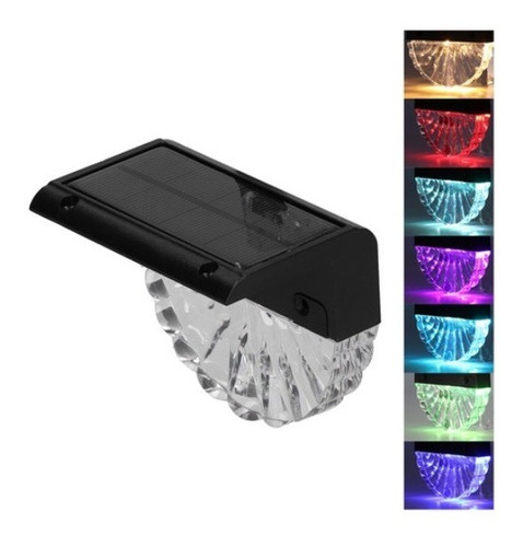 Luz De Valla Solar Deck S 4 Piezas Warm Rgb Source Ip65