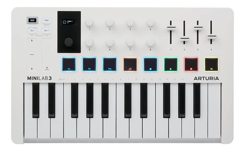 Controlador Midi Arturia Minilab 3 - Blanco